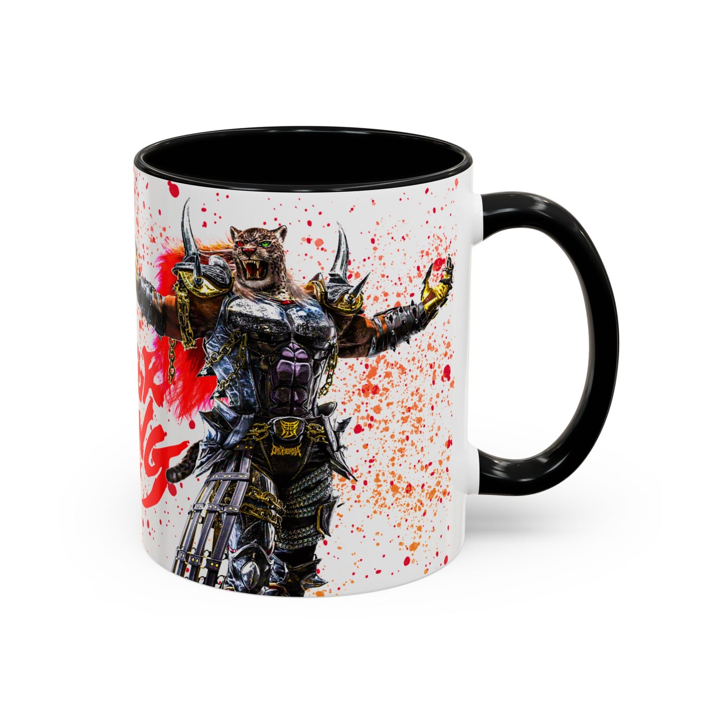 Tekken 8 Armor King Mug – Dark Smoky & White Premium Mug Design | By RSB HUB