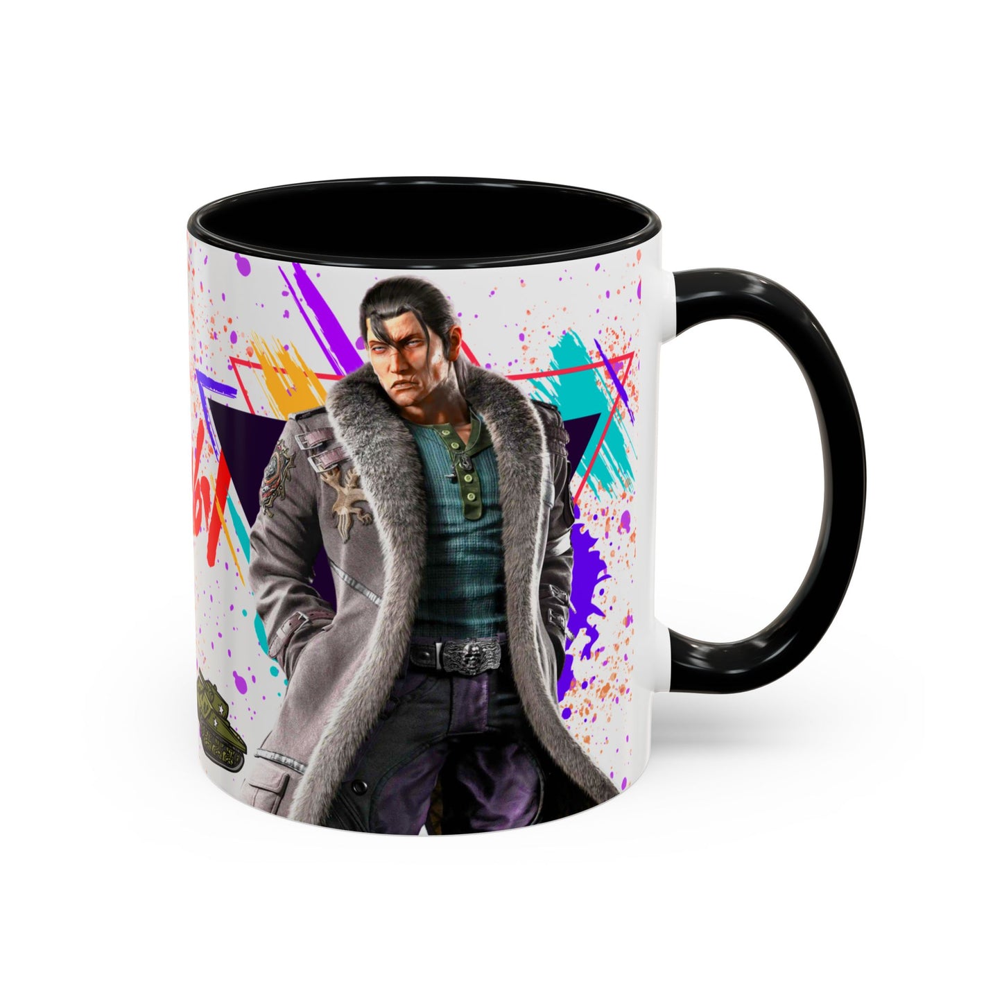 Tekken 8 Dragunov Mug – Dark Smoky & White Premium Mug Design | By RSB HUB