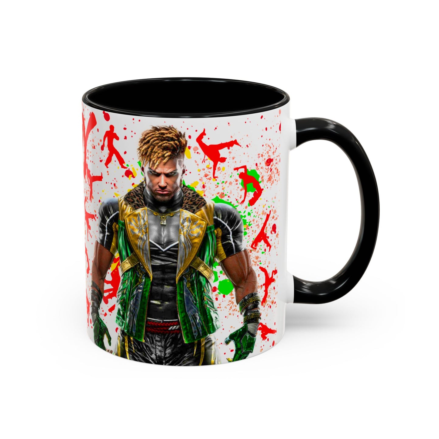 Tekken 8 Eddy Mug – Dark Smoky & White Premium Mug Design | By RSB HUB