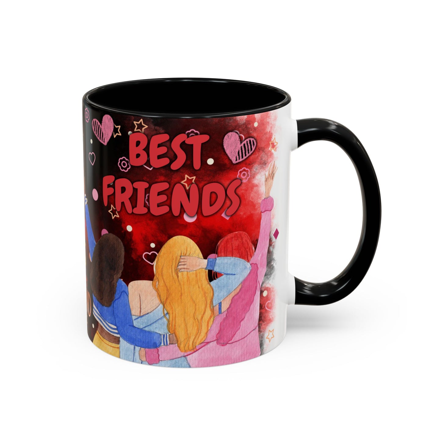 Best Friend for Girls Mug โ Cute Friendship Gift | 11oz Ceramic Mug 06 by RSB HUB