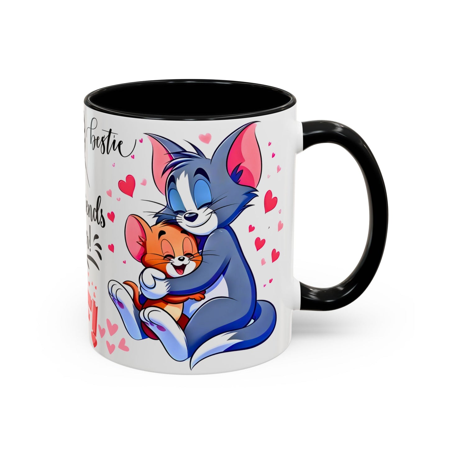 Best Friend Funny Tom and Jerry Mug – 11oz Ceramic Mug | By RSB HUB