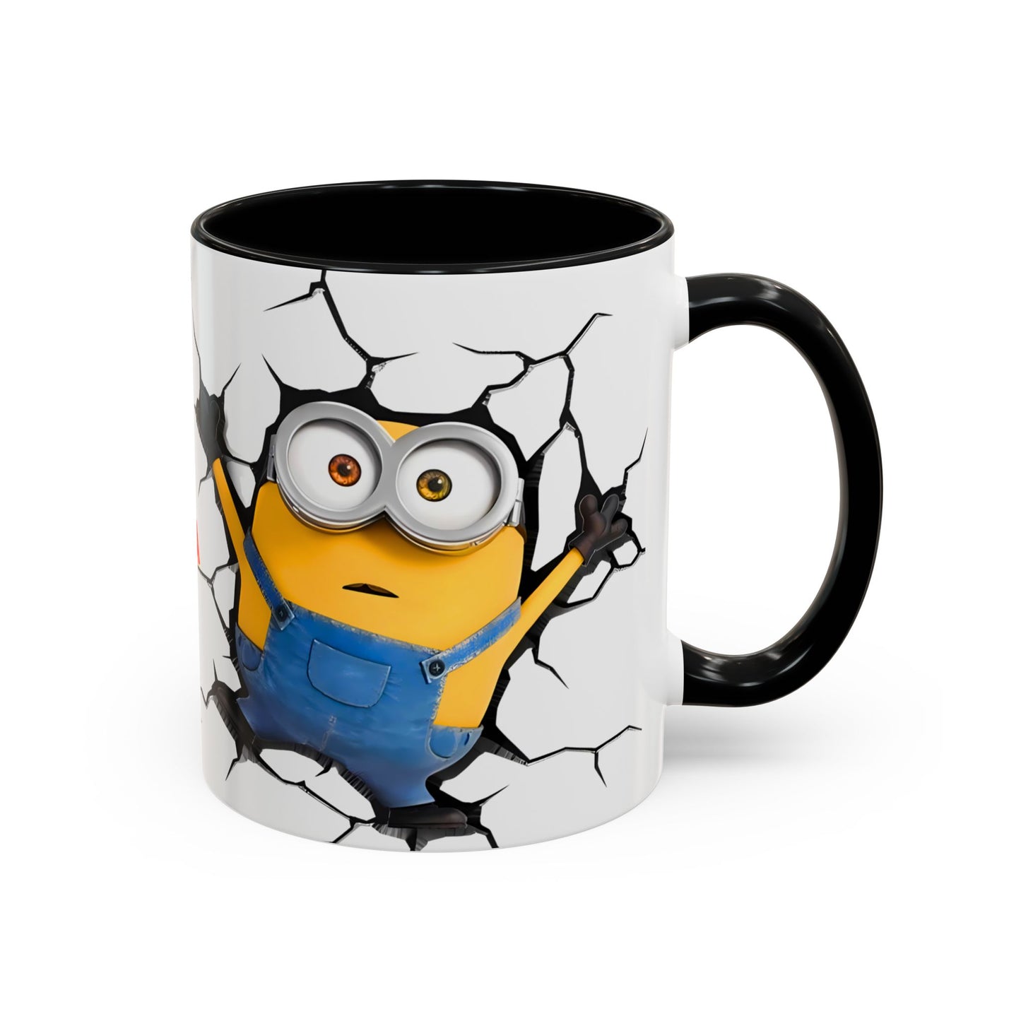 Minions Mug Wall Broken – Fun & Cute 11oz Coffee Mug | By RSB HUB