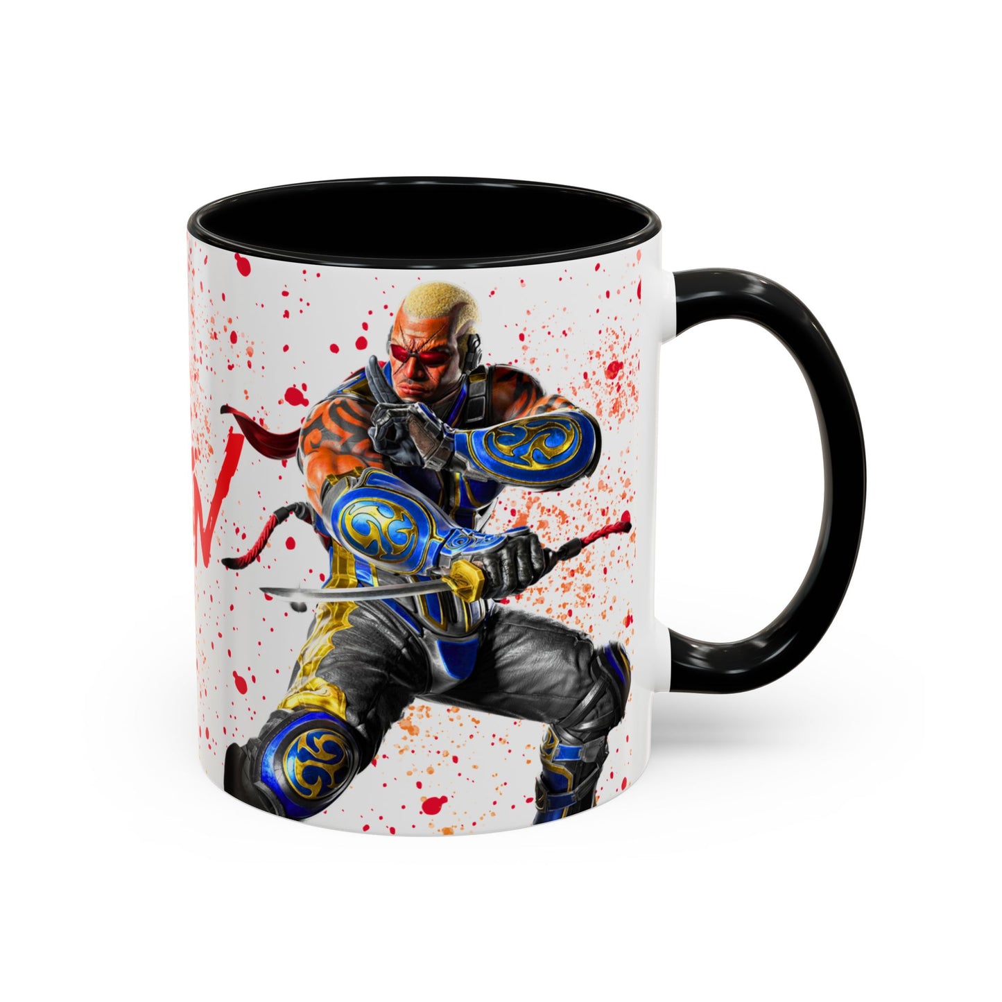 Tekken 8 Raven Mug – Dark Smoky & White Premium Mug Design | By RSB HUB