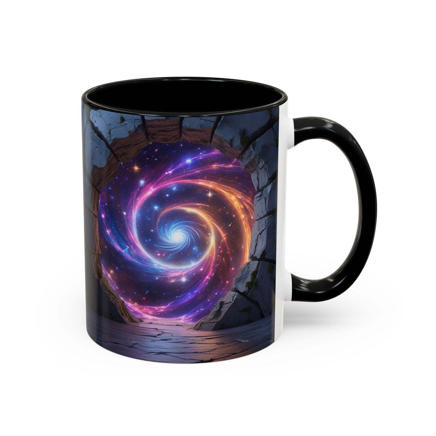 Galaxy Views Wall Broken Mug | Premium Cosmic Design 16 by RSB HUB