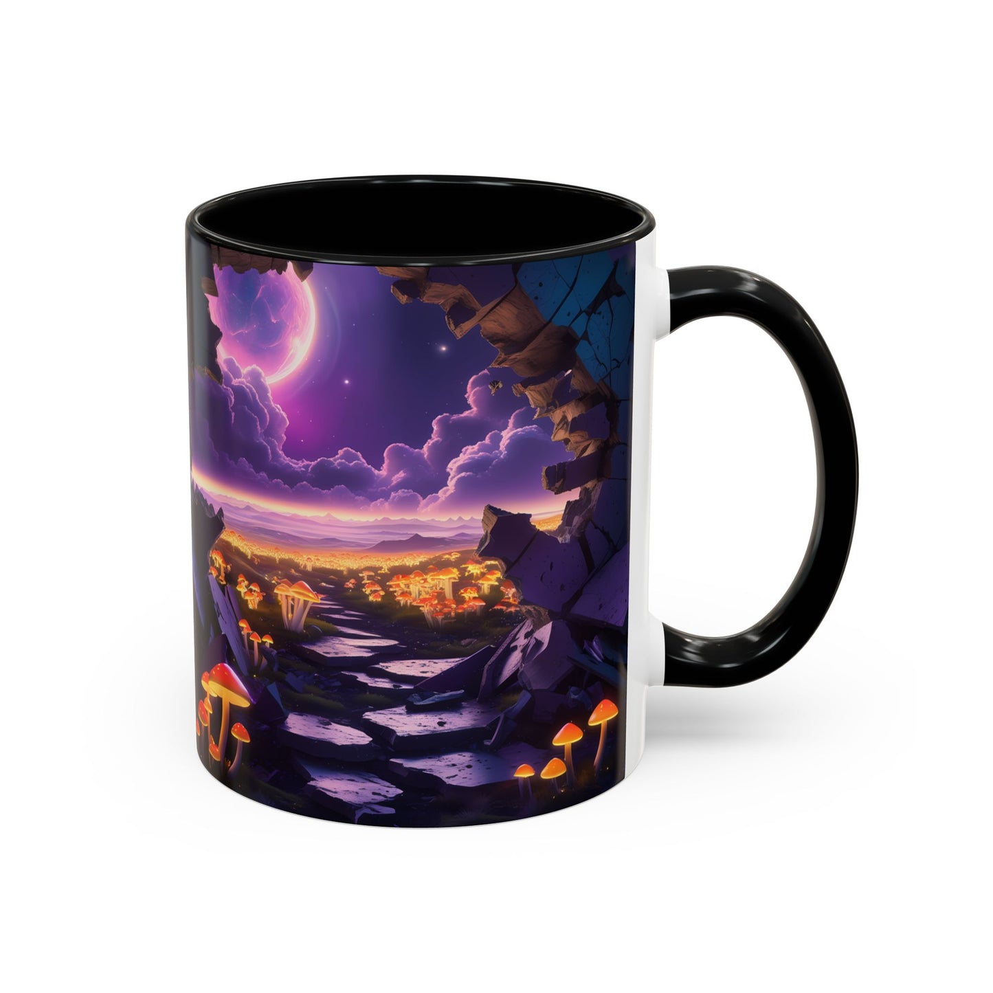 Galaxy Views Wall Broken Mug | Premium Cosmic Design 18 by RSB HUB