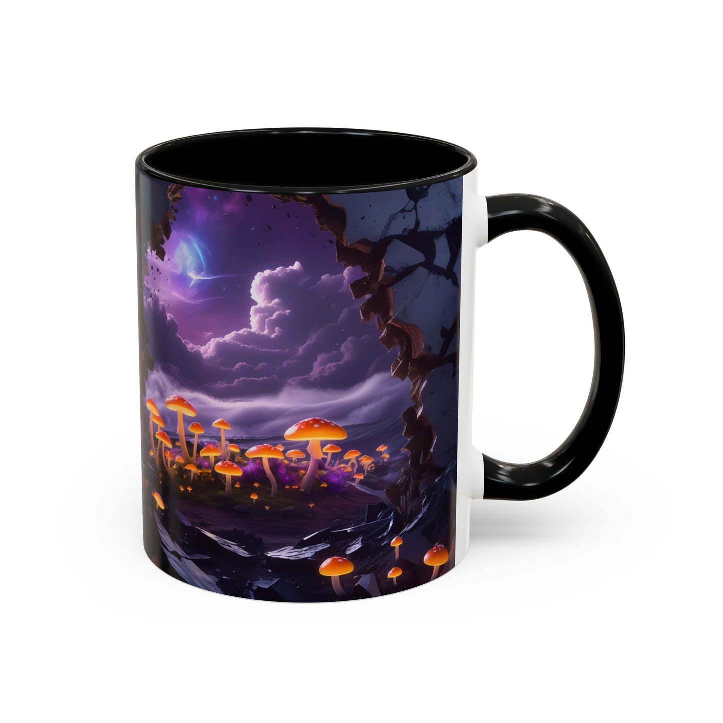Galaxy Views Wall Broken Mug | Premium Cosmic Design 19 by RSB HUB