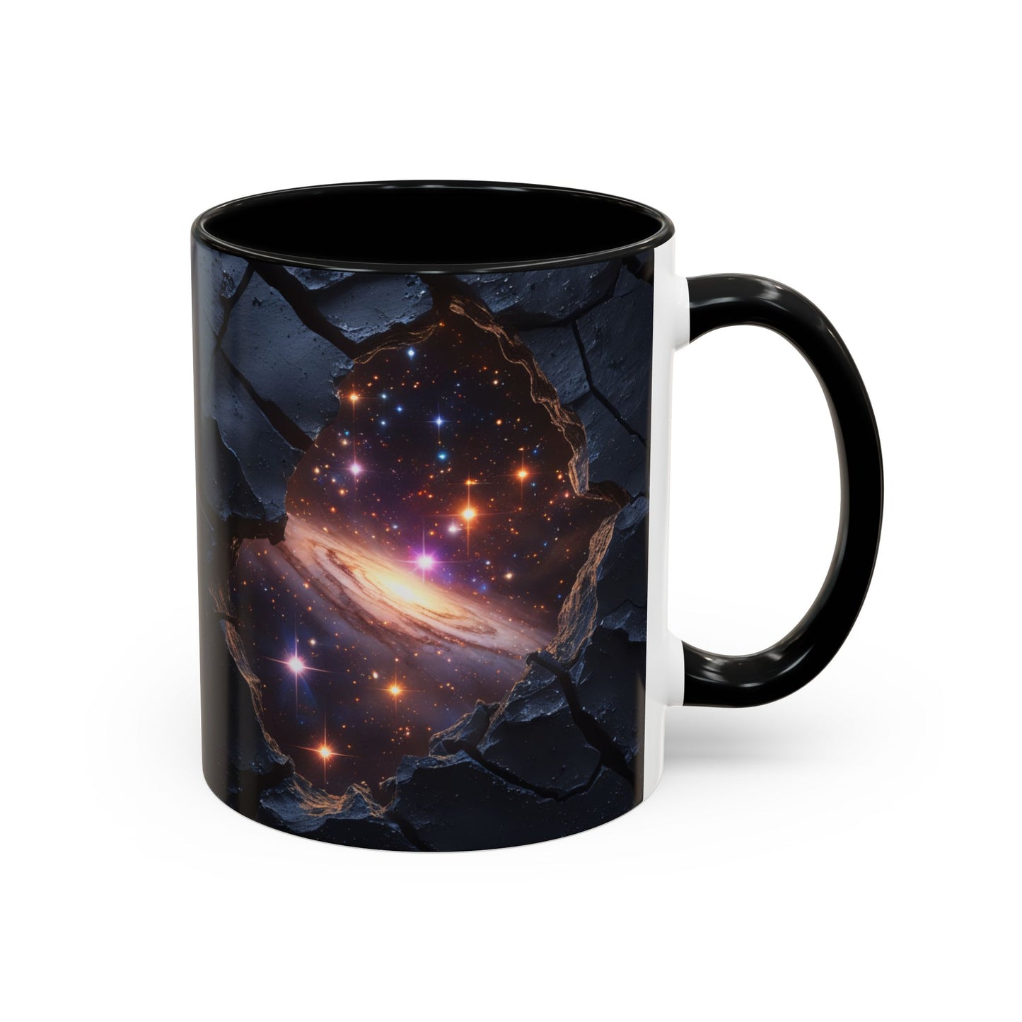 Galaxy Views Wall Broken Mug | Premium Cosmic Design 09 by RSB HUB