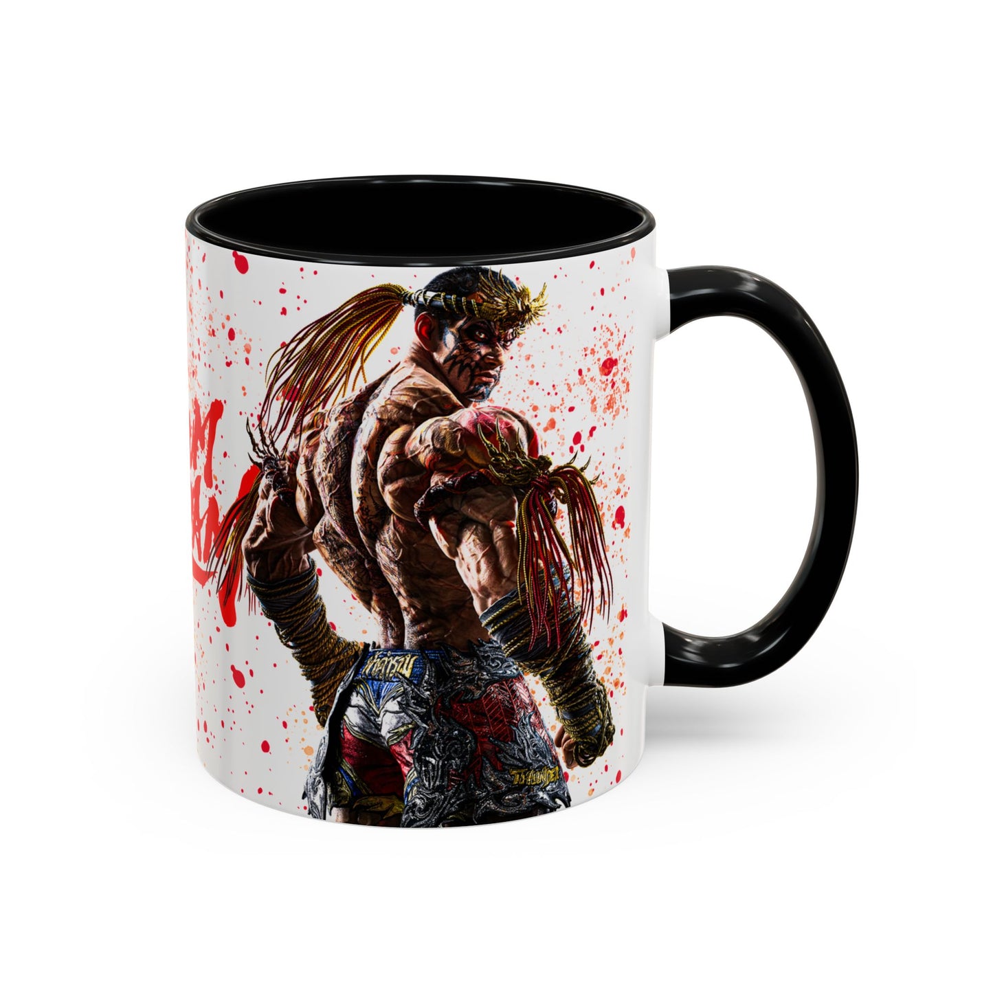Tekken 8 Fahkumram Mug – Dark Smoky & White Premium Mug Design | By RSB HUB