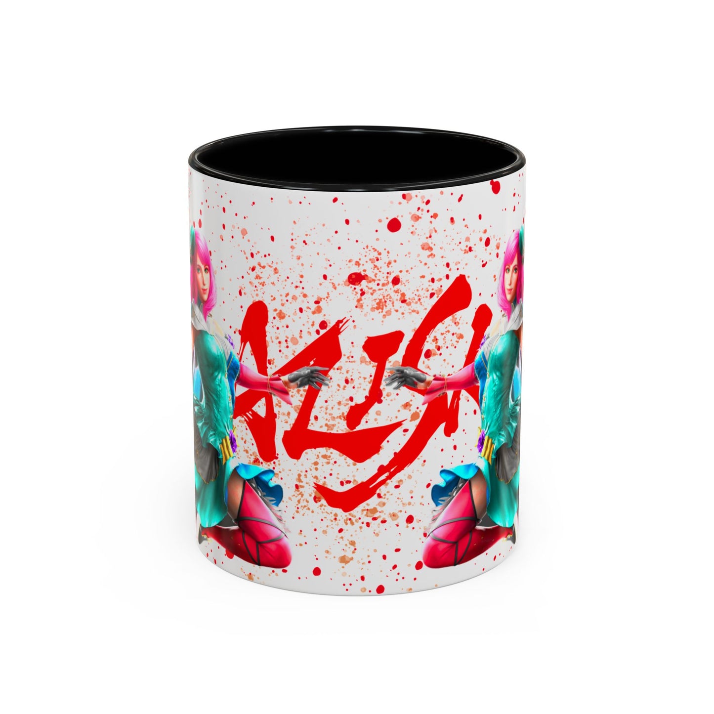 Tekken 8 Alisa Mug – Dark Smoky & White Premium Mug Design | By RSB HUB