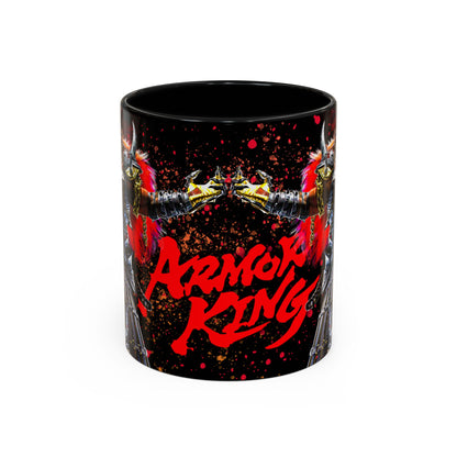 Tekken 8 Armor King Mug – Dark Smoky & White Premium Mug Design | By RSB HUB