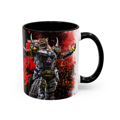 Tekken 8 Armor King Mug – Dark Smoky & White Premium Mug Design | By RSB HUB