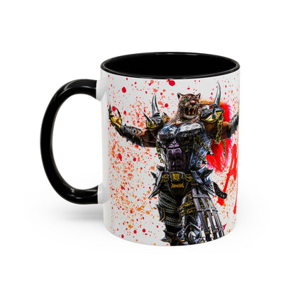Tekken 8 Armor King Mug – Dark Smoky & White Premium Mug Design | By RSB HUB
