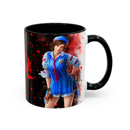 Tekken 8 Asuka Mug – Dark Smoky & White Premium Mug Design | By RSB HUB