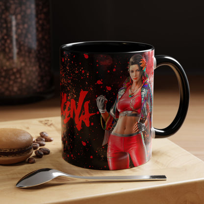 Tekken 8 Azucena Mug – Dark Smoky & White Premium Mug Design | By RSB HUB