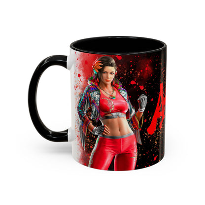 Tekken 8 Azucena Mug – Dark Smoky & White Premium Mug Design | By RSB HUB