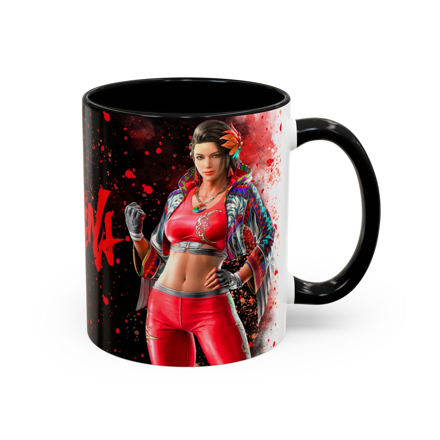 Tekken 8 Azucena Mug – Dark Smoky & White Premium Mug Design | By RSB HUB