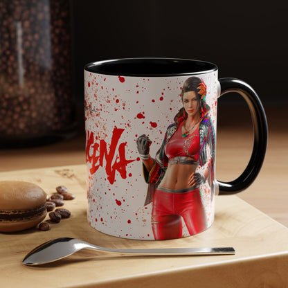 Tekken 8 Azucena Mug – Dark Smoky & White Premium Mug Design | By RSB HUB