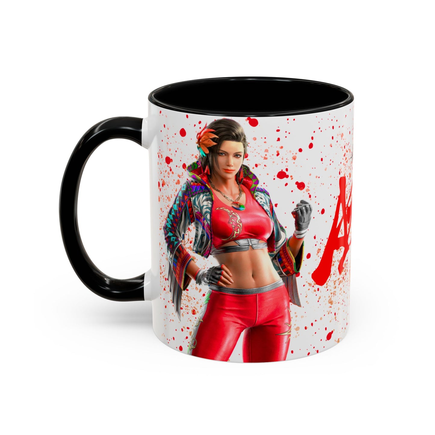 Tekken 8 Azucena Mug – Dark Smoky & White Premium Mug Design | By RSB HUB