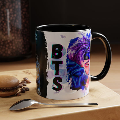 BTS Mug 11oz – Premium K-Pop Ceramic Coffee Mug Design 01 | By RSB HUB