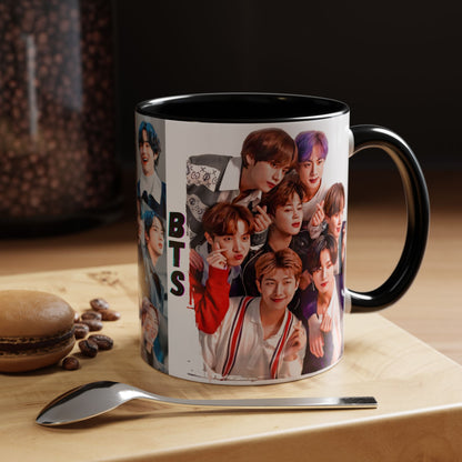BTS Mug 11oz – Premium K-Pop Ceramic Coffee Mug Design 06 | By RSB HUB
