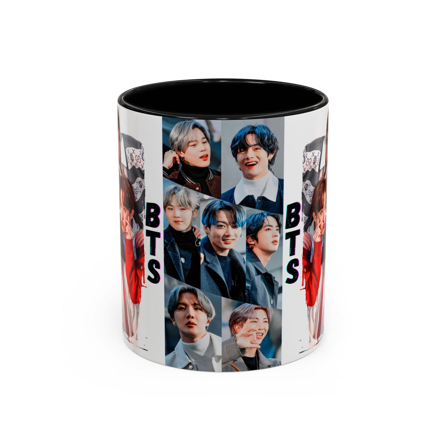 BTS Mug 11oz – Premium K-Pop Ceramic Coffee Mug Design 06 | By RSB HUB