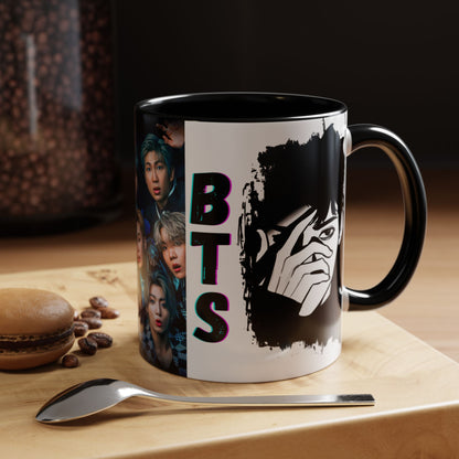 BTS Mug 11oz – Premium K-Pop Ceramic Coffee Mug Design 08 | By RSB HUB