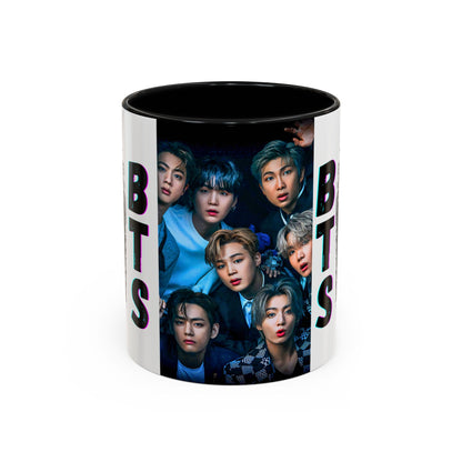 BTS Mug 11oz – Premium K-Pop Ceramic Coffee Mug Design 08 | By RSB HUB