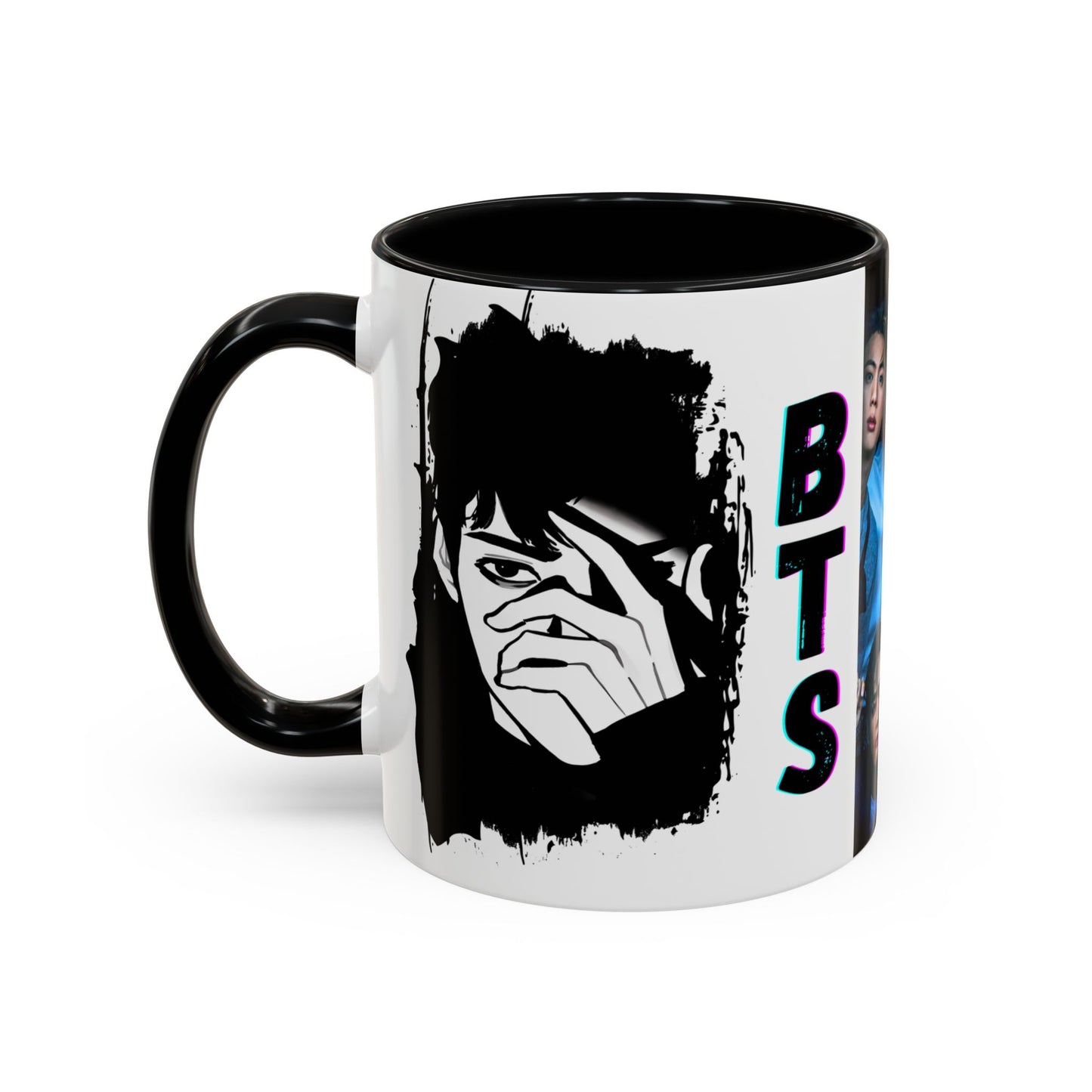 BTS Mug 11oz – Premium K-Pop Ceramic Coffee Mug Design 08 | By RSB HUB