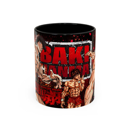Baki Hanma Anime Mug (11oz) – Premium Ceramic Coffee Mug 01 by RSB HUB