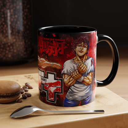 Baki Hanma Anime Mug (11oz) – Premium Ceramic Coffee Mug 02 by RSB HUB