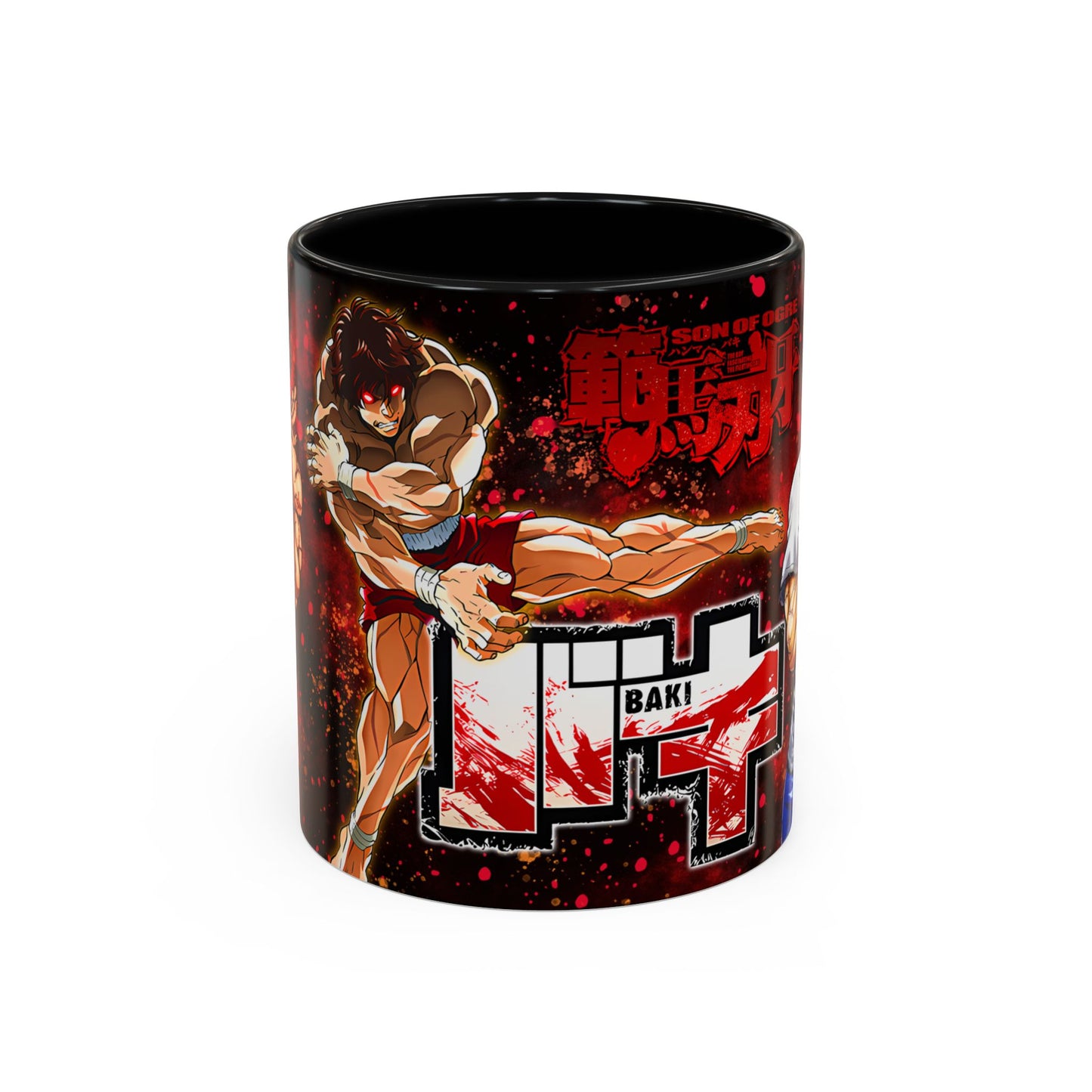 Baki Hanma Anime Mug (11oz) – Premium Ceramic Coffee Mug 02 by RSB HUB