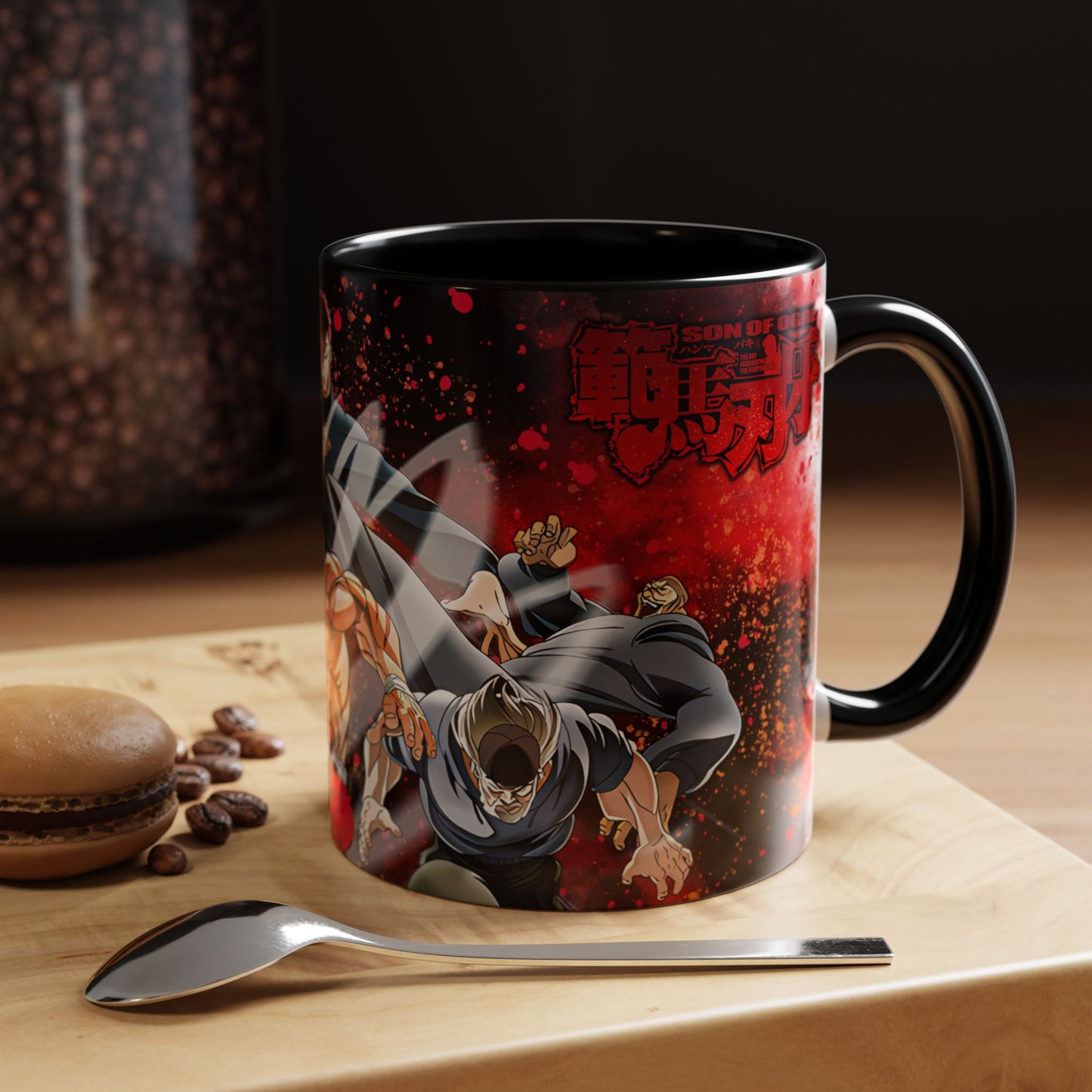 Baki Hanma Anime Mug (11oz) – Premium Ceramic Coffee Mug 03 by RSB HUB