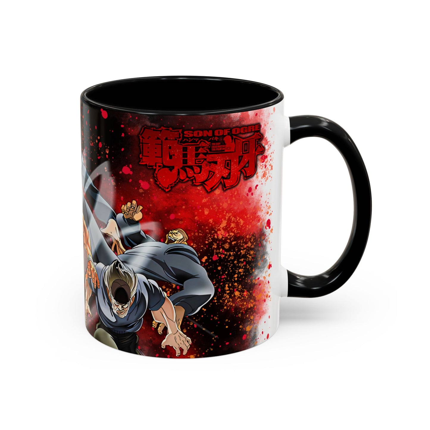 Baki Hanma Anime Mug (11oz) – Premium Ceramic Coffee Mug 03 by RSB HUB