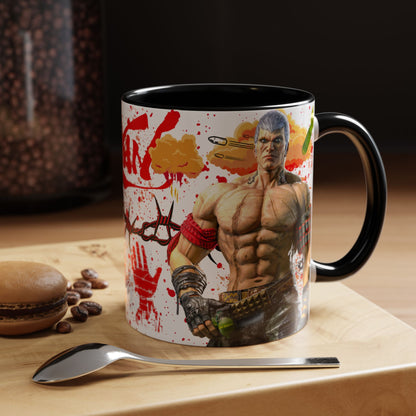 Tekken 8 Bryan Mug – Dark Smoky & White Premium Mug Design | By RSB HUB