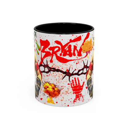 Tekken 8 Bryan Mug – Dark Smoky & White Premium Mug Design | By RSB HUB