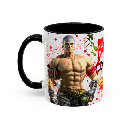 Tekken 8 Bryan Mug – Dark Smoky & White Premium Mug Design | By RSB HUB