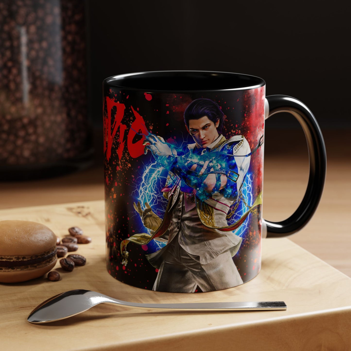Tekken 8 Claudio Mug – Dark Smoky & White Premium Mug Design | By RSB HUB