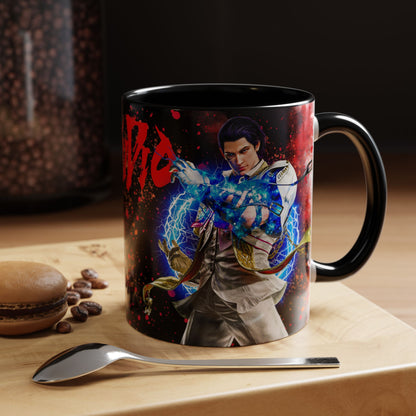Tekken 8 Claudio Mug – Dark Smoky & White Premium Mug Design | By RSB HUB