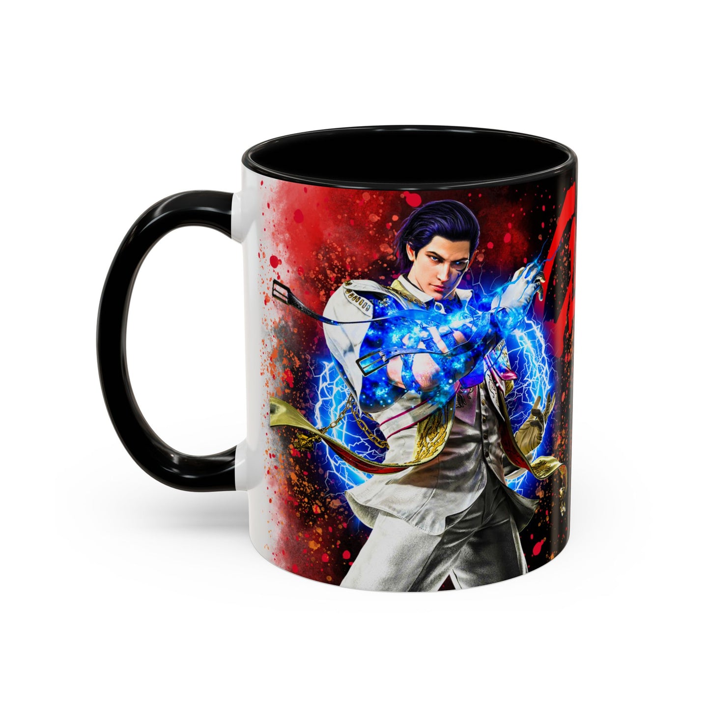 Tekken 8 Claudio Mug – Dark Smoky & White Premium Mug Design | By RSB HUB