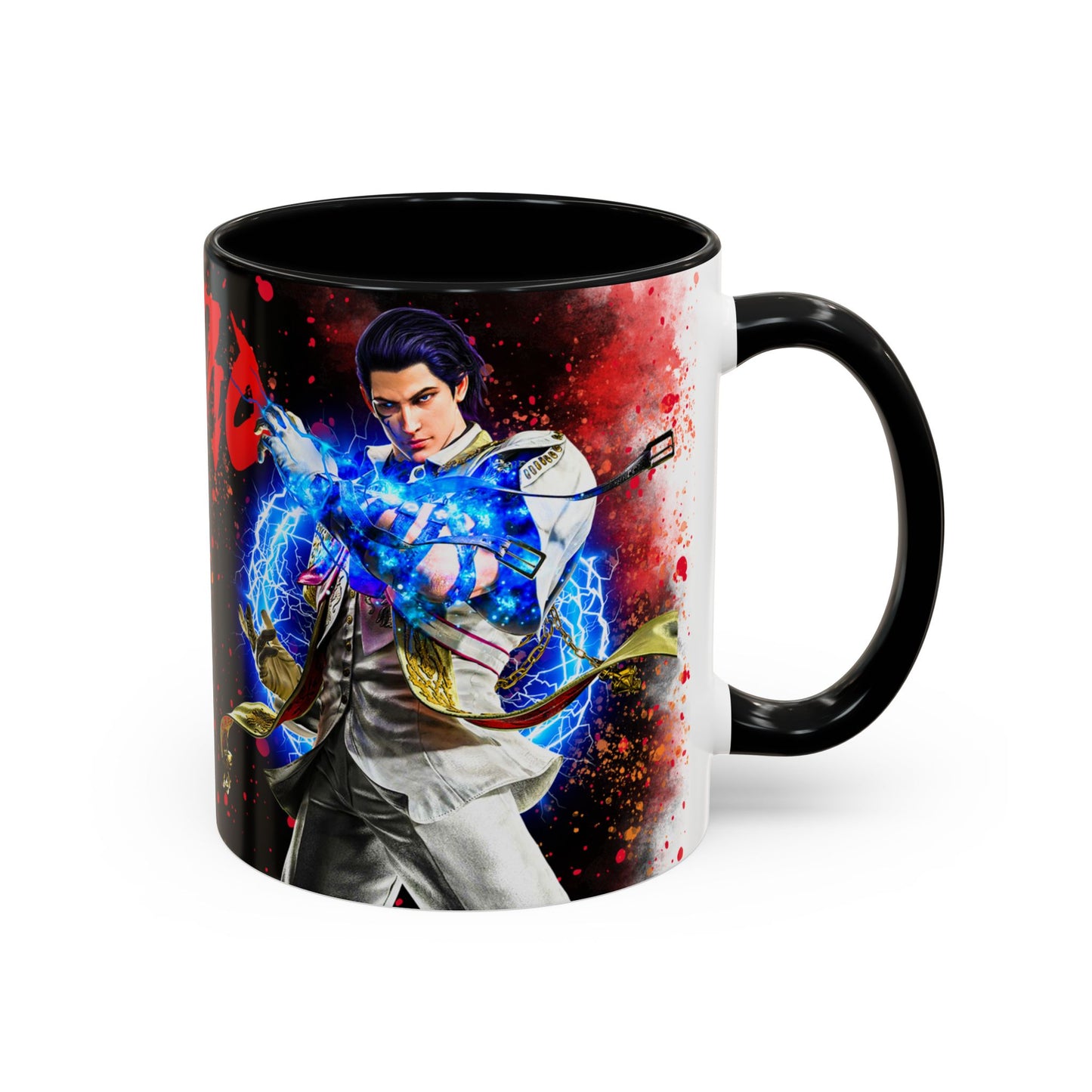 Tekken 8 Claudio Mug – Dark Smoky & White Premium Mug Design | By RSB HUB