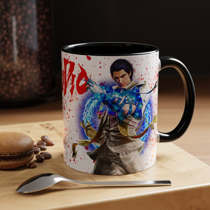 Tekken 8 Claudio Mug – Dark Smoky & White Premium Mug Design | By RSB HUB