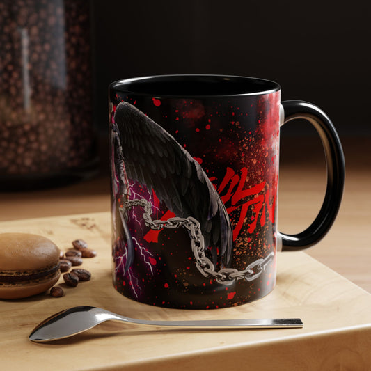 Tekken 8 Devil Jin Mug – Dark Smoky & White Premium Mug Design | By RSB HUB