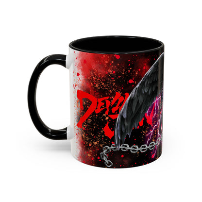 Tekken 8 Devil Jin Mug – Dark Smoky & White Premium Mug Design | By RSB HUB