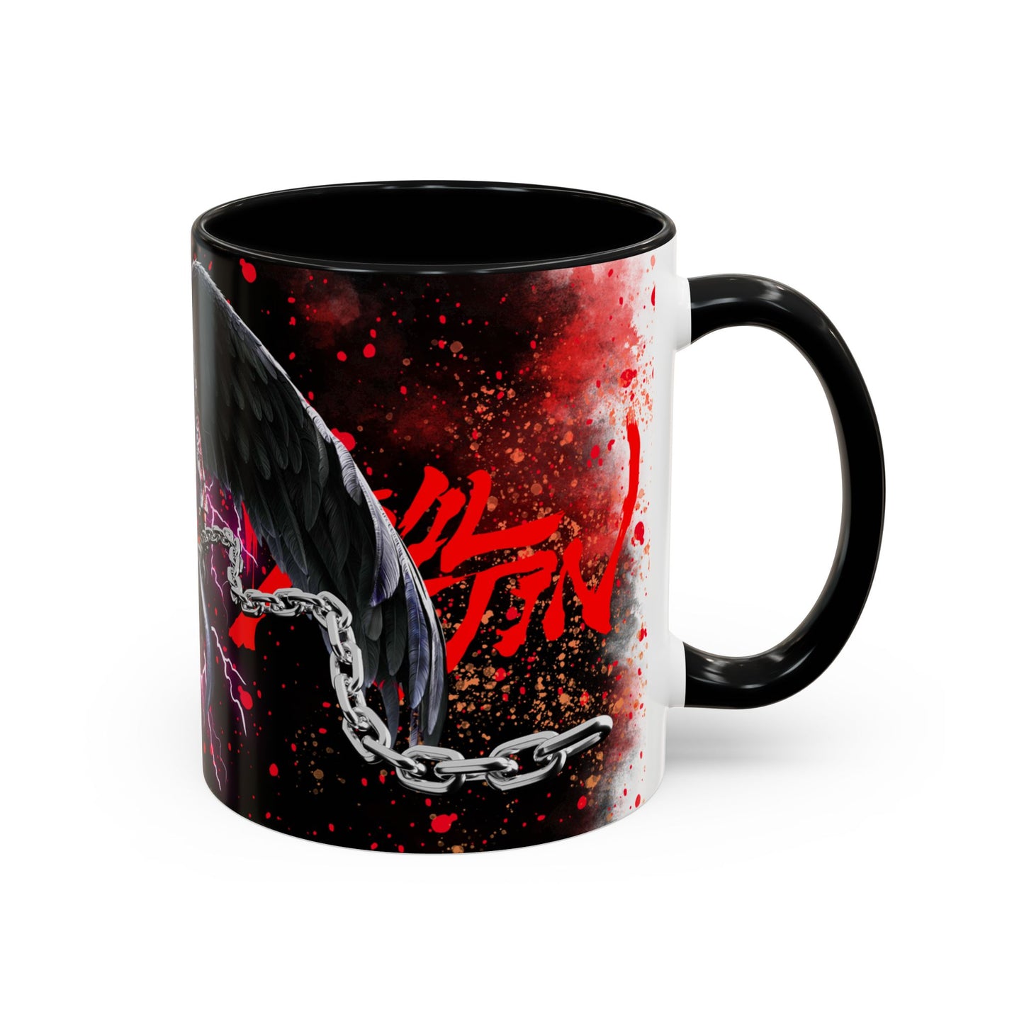 Tekken 8 Devil Jin Mug – Dark Smoky & White Premium Mug Design | By RSB HUB