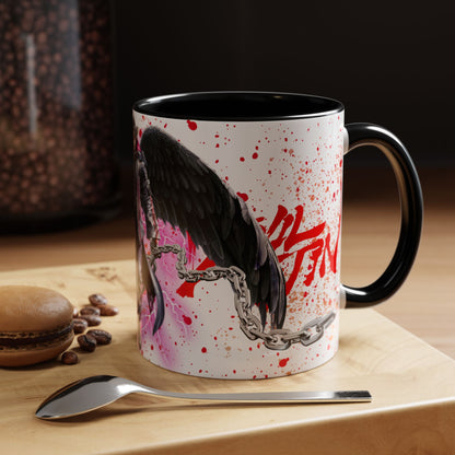 Tekken 8 Devil Jin Mug – Dark Smoky & White Premium Mug Design | By RSB HUB