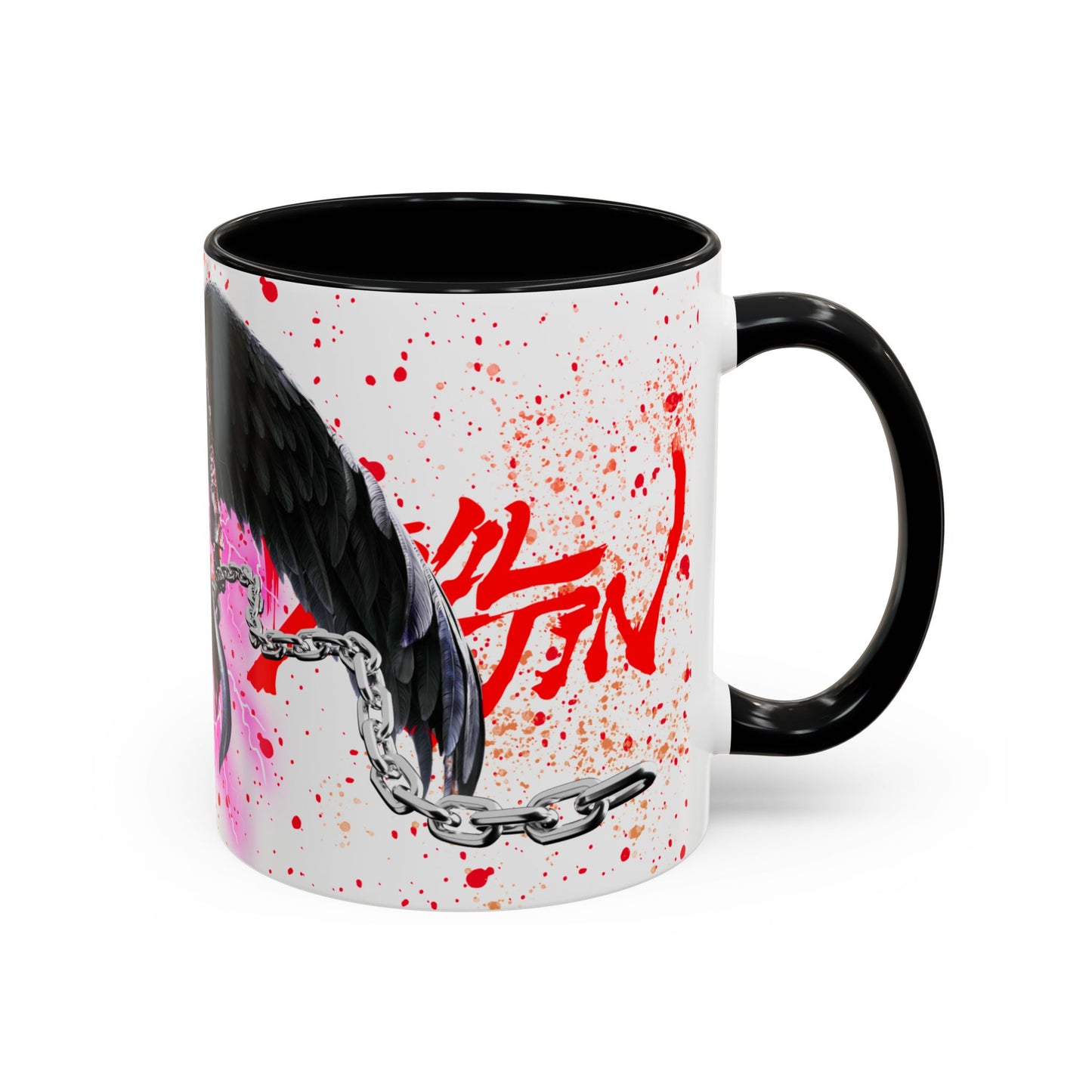 Tekken 8 Devil Jin Mug – Dark Smoky & White Premium Mug Design | By RSB HUB