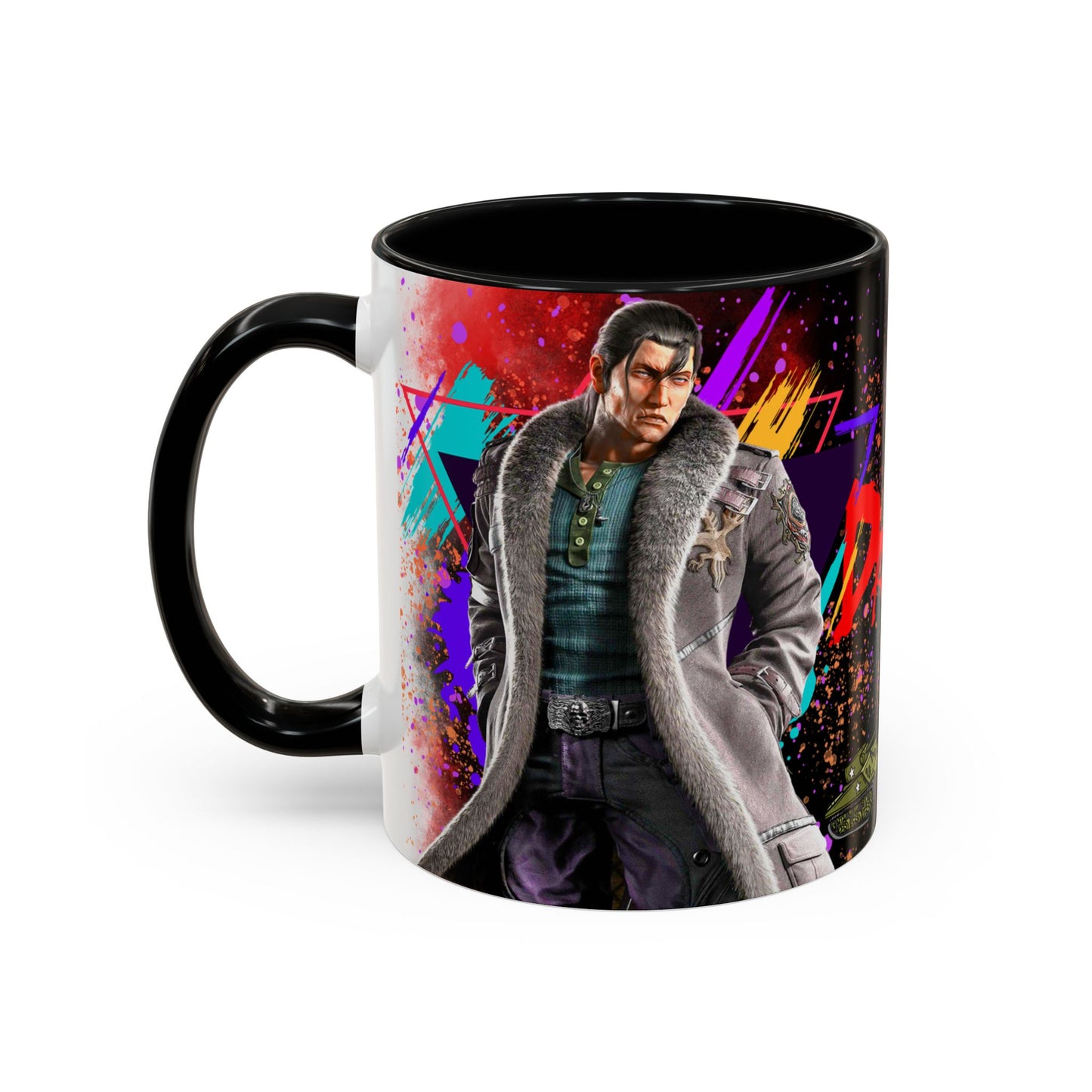 Tekken 8 Dragunov Mug – Dark Smoky & White Premium Mug Design | By RSB HUB