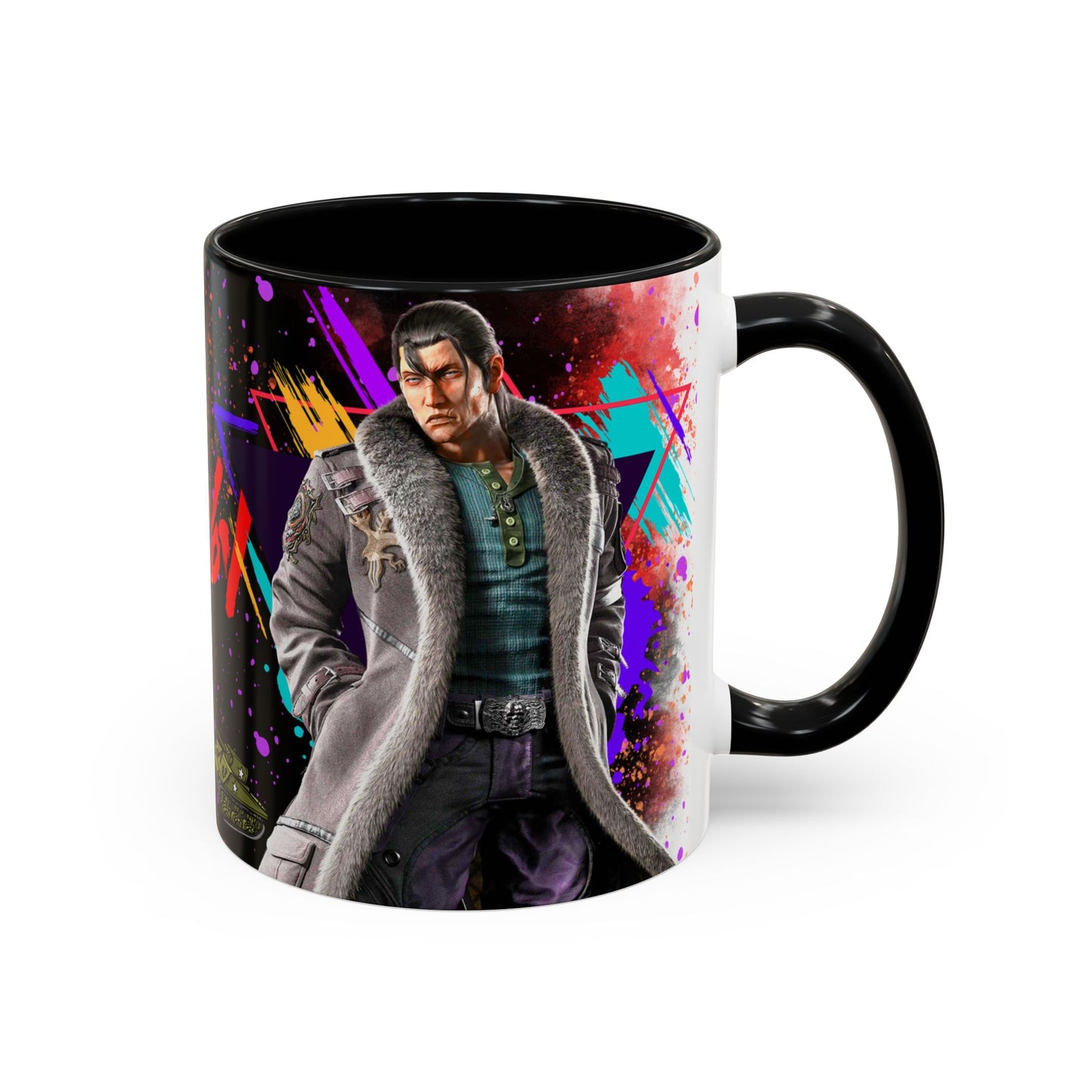 Tekken 8 Dragunov Mug – Dark Smoky & White Premium Mug Design | By RSB HUB