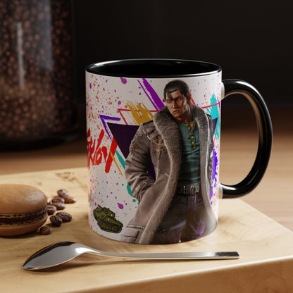 Tekken 8 Dragunov Mug – Dark Smoky & White Premium Mug Design | By RSB HUB