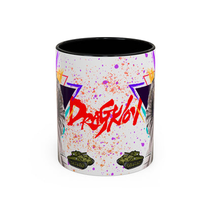 Tekken 8 Dragunov Mug – Dark Smoky & White Premium Mug Design | By RSB HUB